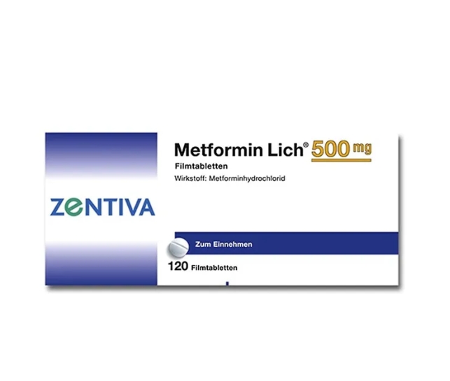 METFORMIN Lich 500 mg Filmtabletten
