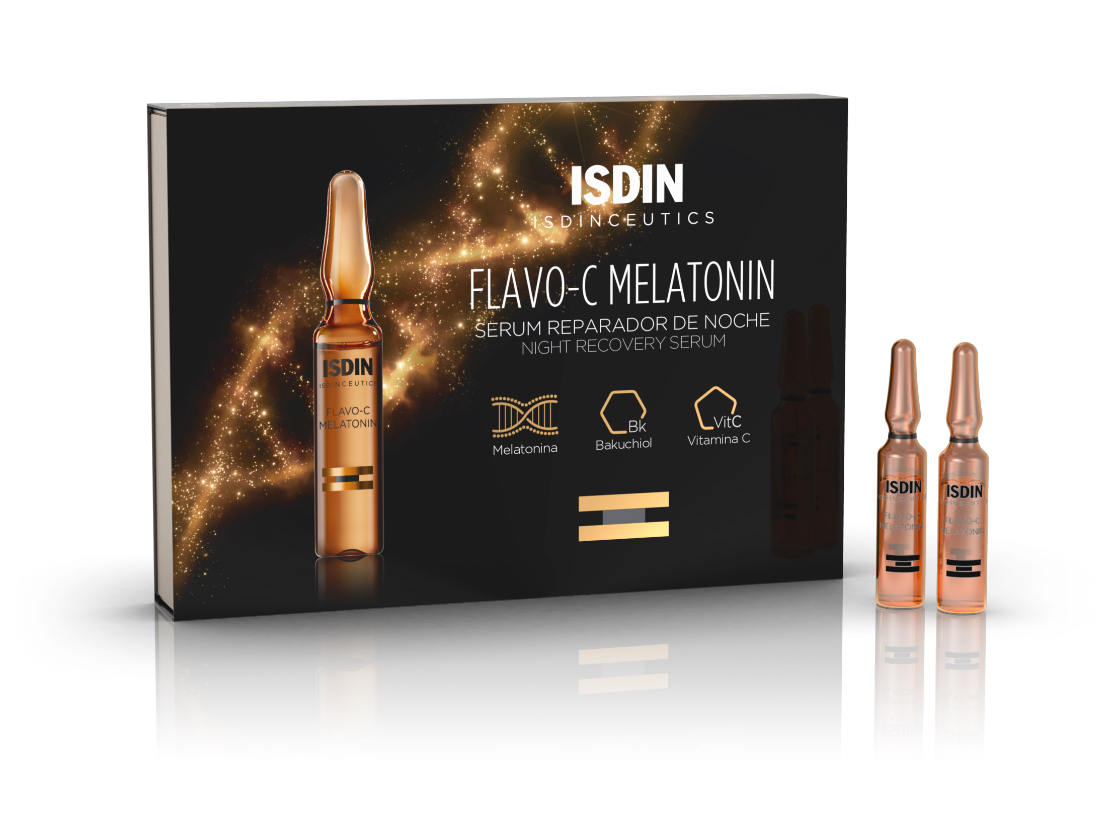 ISDIN ISDINCEUTICS Flavo-C Melatonin Serum Amp.