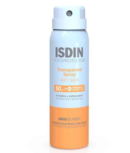 ISDIN Fotoprotector Wet Skin Transpar.Spray LSF 50