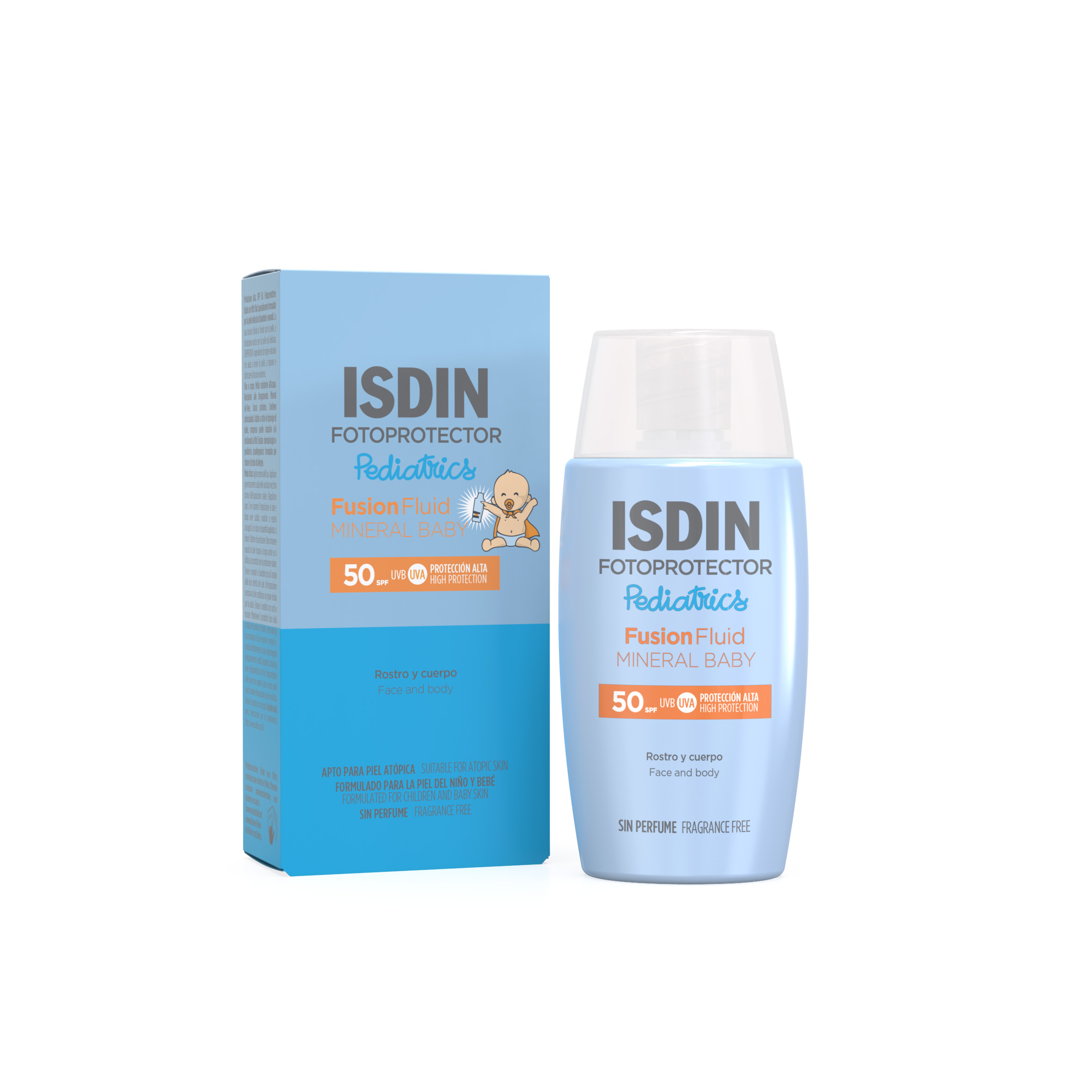 ISDIN Fotoprotector Ped.Fusion Flu.Min.Baby LSF 50