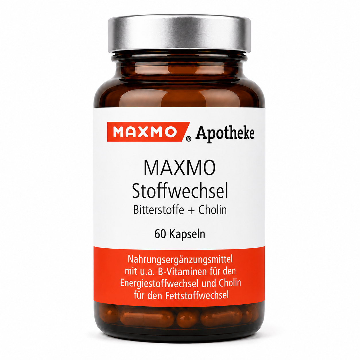 MAXMO Stoffwechsel Bitterstoffe+Cholin Kapseln