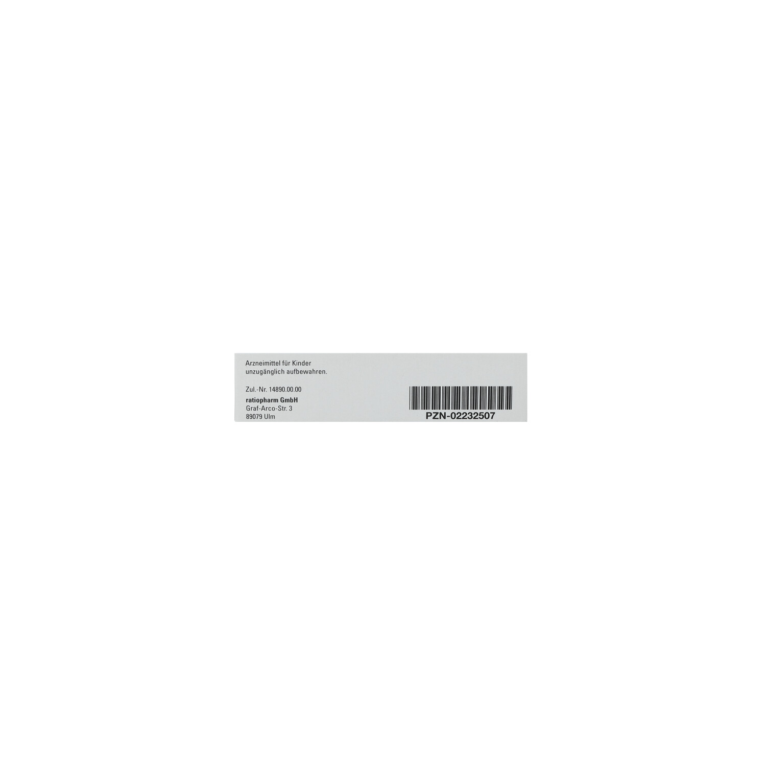 DIAZEPAM-ratiopharm 10 mg/2 ml Inj.Lsg. Ampullen