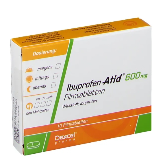 IBUPROFEN Atid 600 mg Filmtabletten