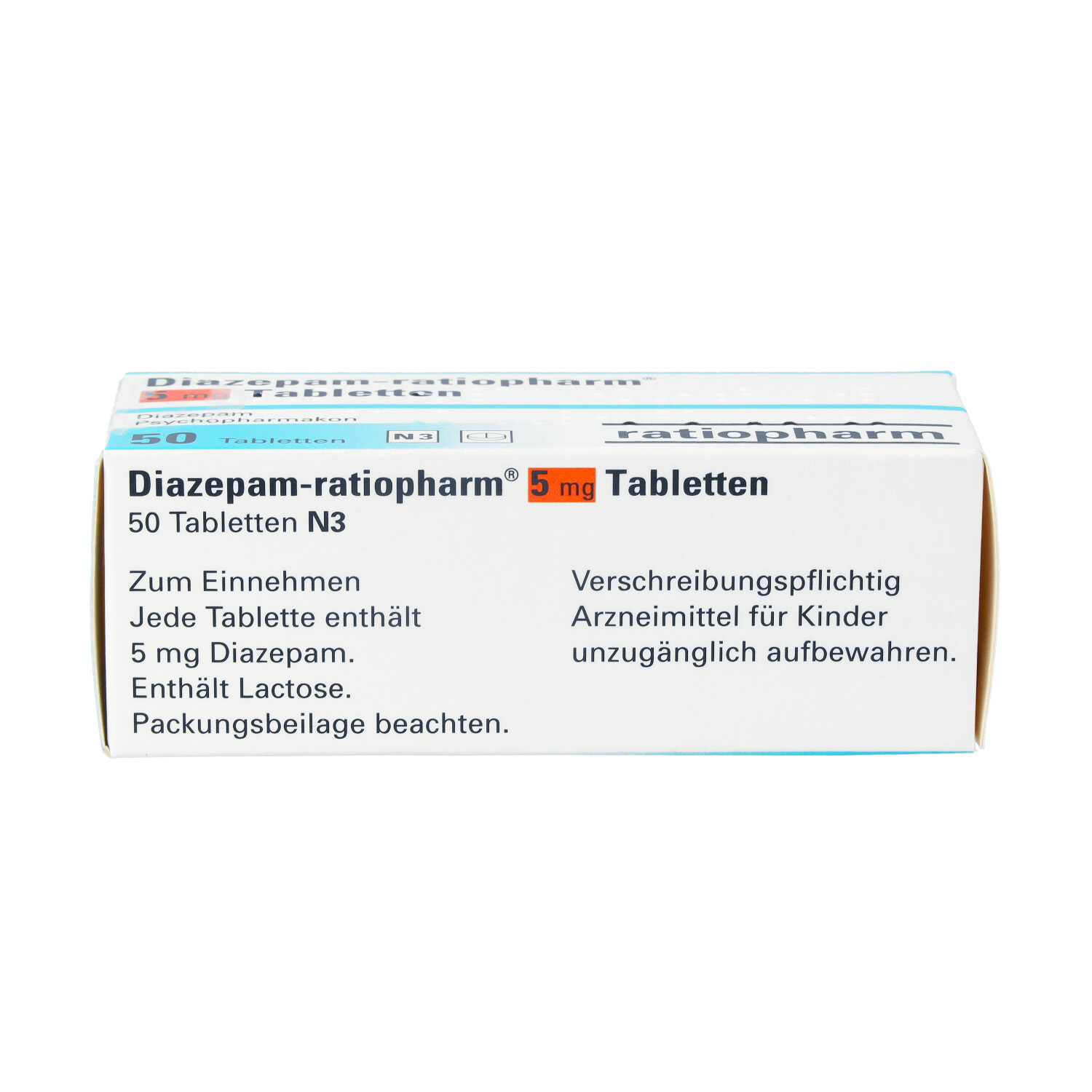 DIAZEPAM-ratiopharm 5 mg Tabletten