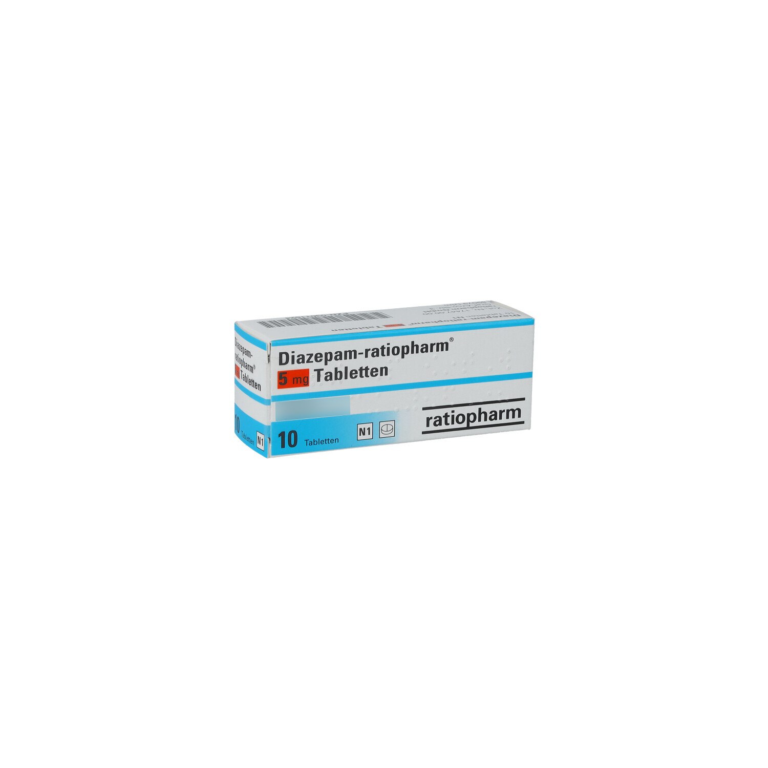 DIAZEPAM-ratiopharm 5 mg Tabletten