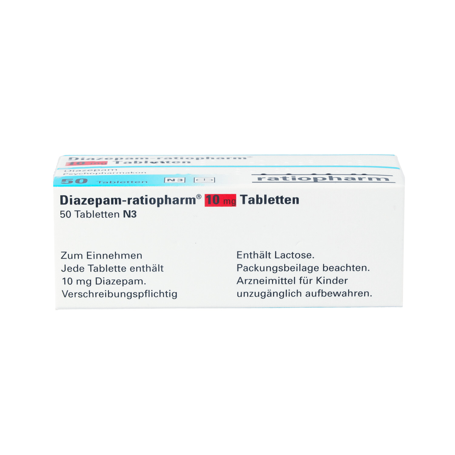 DIAZEPAM-ratiopharm 10 mg Tabletten
