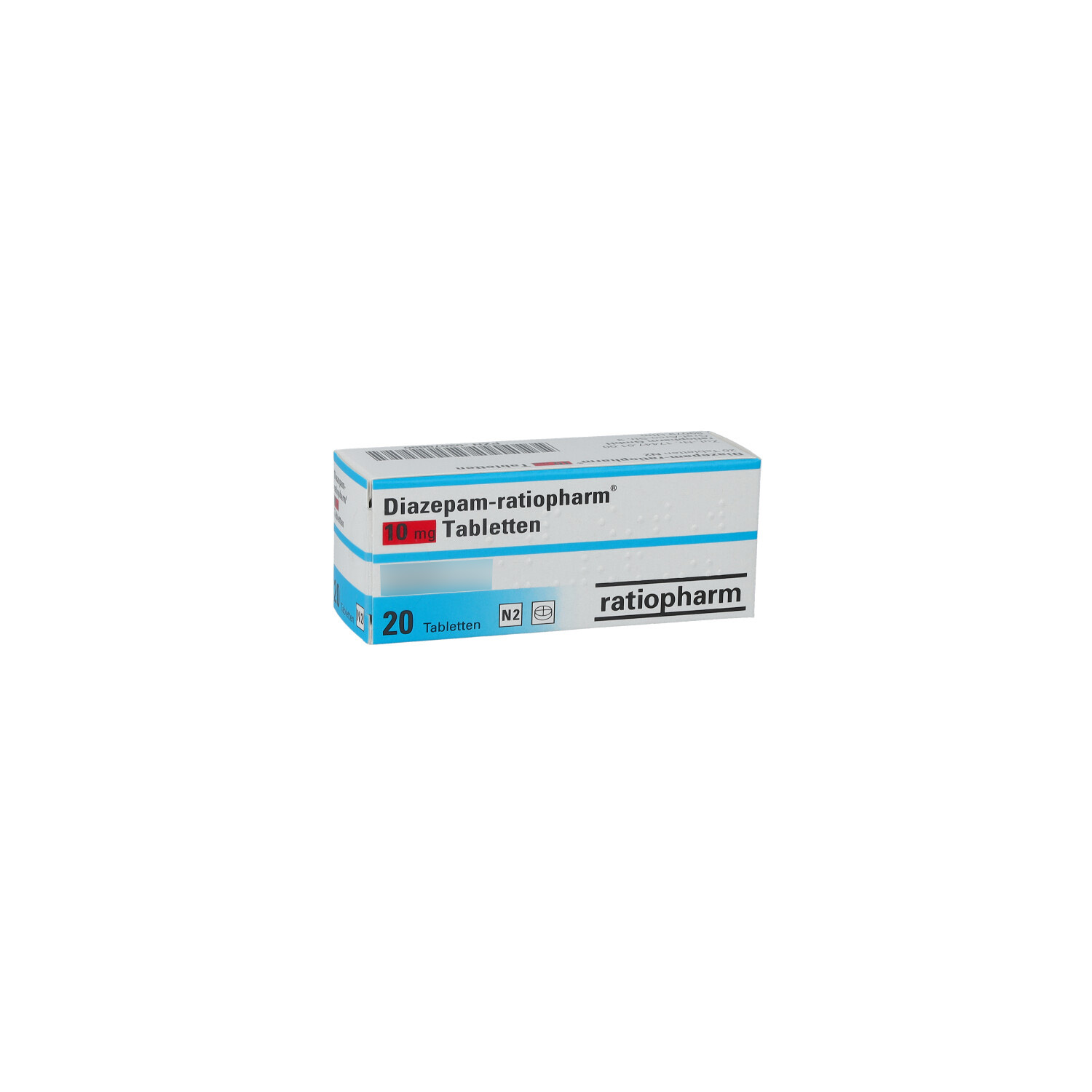 DIAZEPAM-ratiopharm 10 mg Tabletten