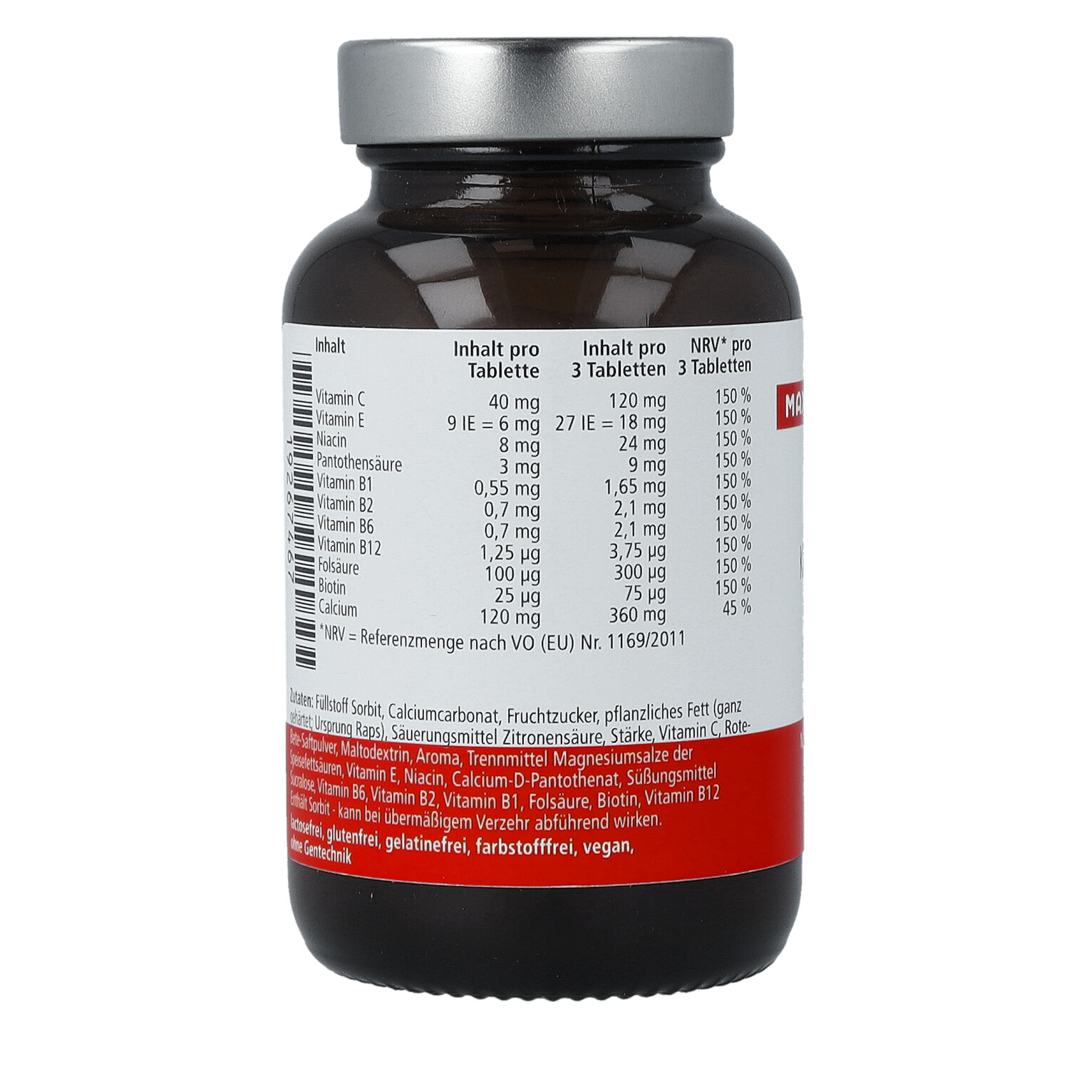 MAXMO KIndervitamine mit Calcium Lutschtabletten