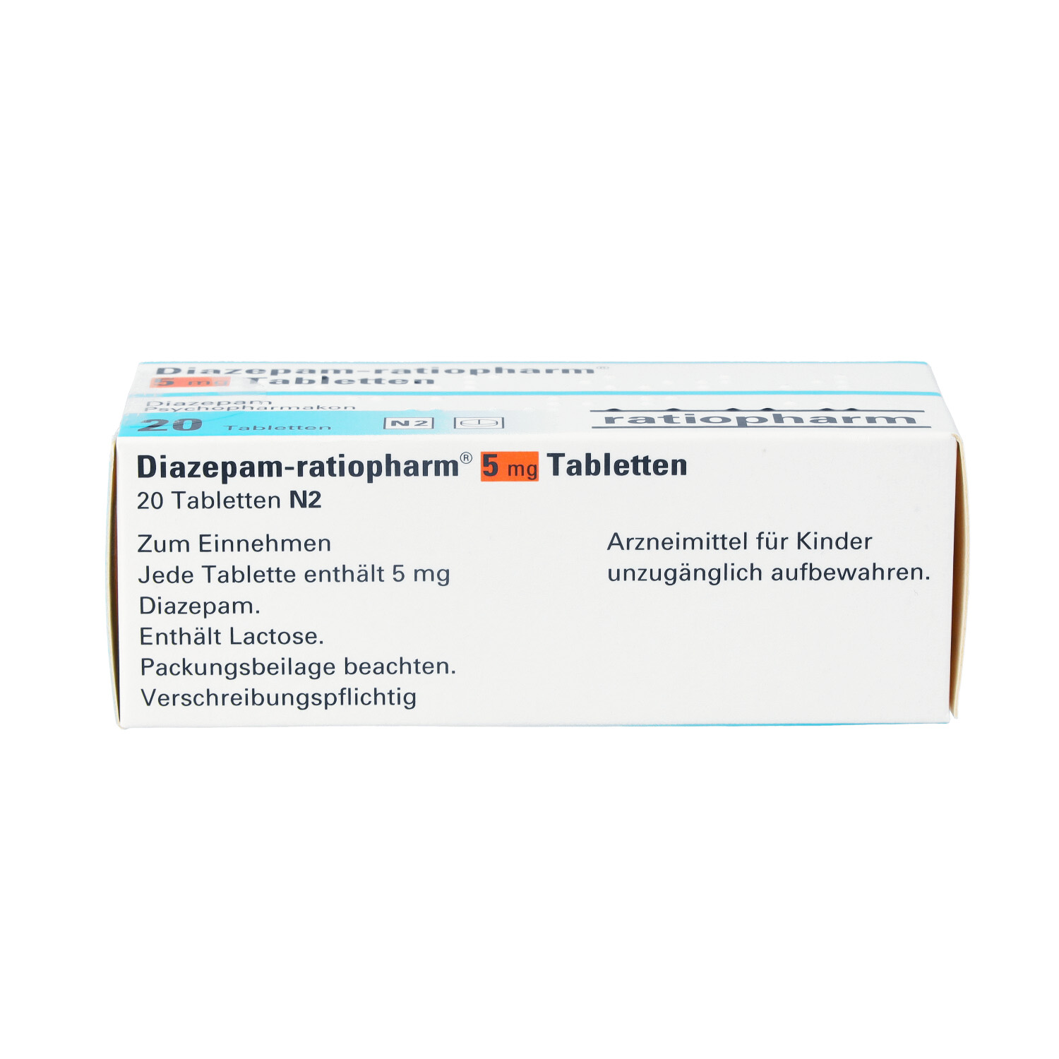 DIAZEPAM-ratiopharm 5 mg Tabletten